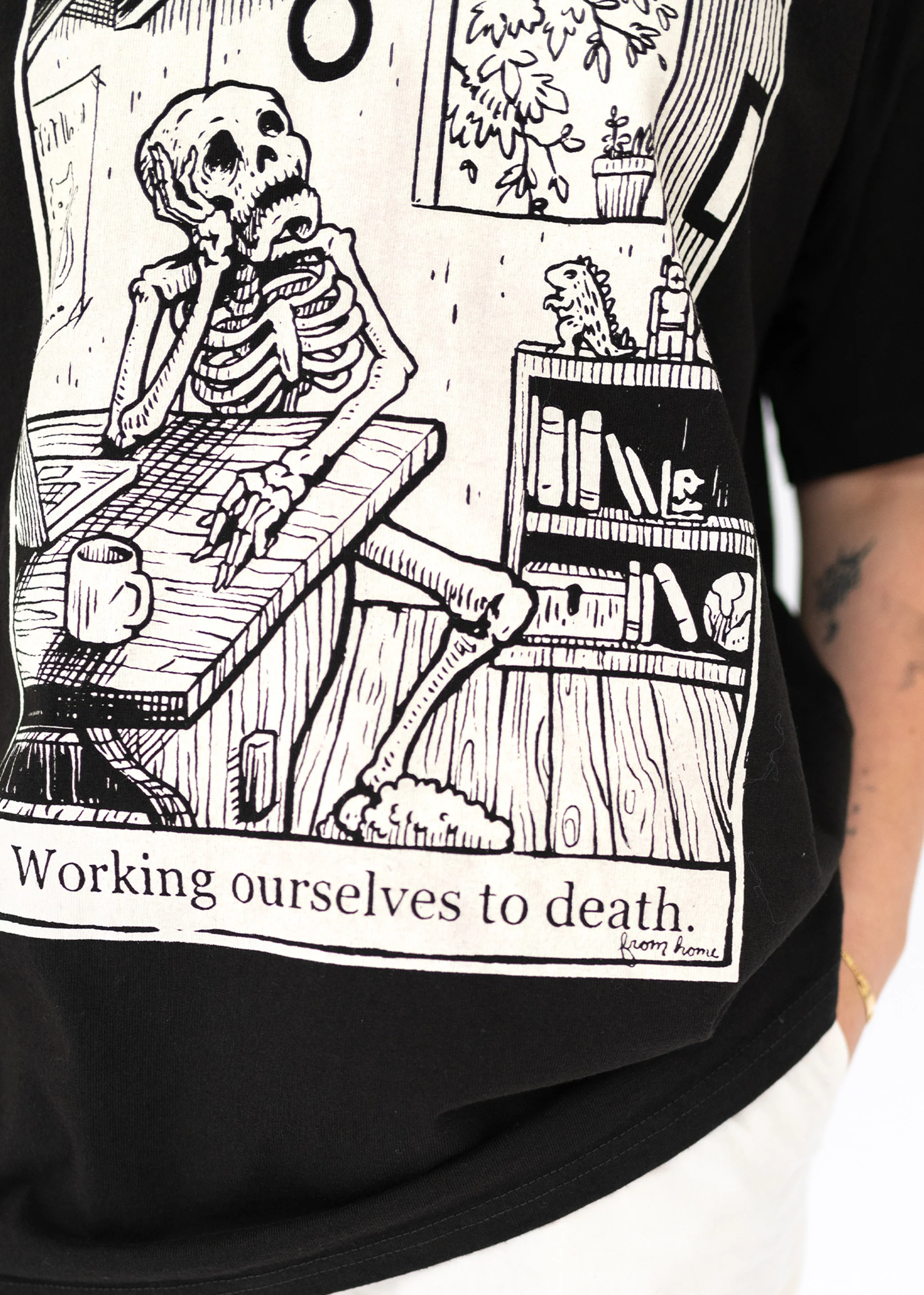 Work to Death (Home Edition) - Black - Image 4